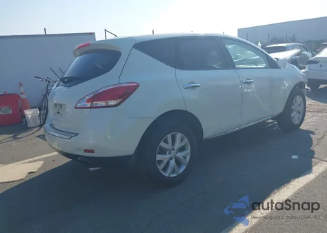 2011 Nissan Murano S z USA, uszkodzony, nr VIN JN8AZ1MU4BW060963